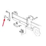 VW Bus T2 T3 Führungsstück für Motordeckel & Seitenklappe Doka & Pritsche