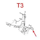 VW Bus T2 T3 T4 Lagerbockschraube Motorblock / Gaszug / Getriebe
