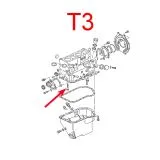 VW Bus T2 T3 T4 Lagerbockschraube Motorblock / Gaszug / Getriebe