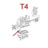 VW Bus T2 T3 T4 Lagerbockschraube Motorblock / Gaszug / Getriebe