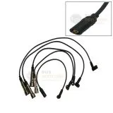 VW Bus T2 T3 Zündkabelsatz WBX 1,9 & 2,0 bis 08/84