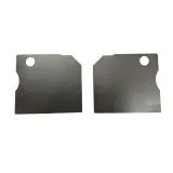 VW Bus T3 Aufrüstsatz Luftleitbleche Kühler in Edelstahl