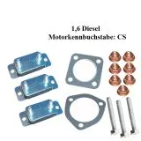 VW Bus T3 Auspuff Montagesatz 1,6 CS