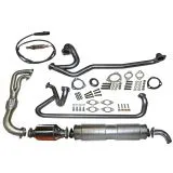 VW Bus T3 Auspuff-Set mit Kat komplett WBX 2,1 Edelstahl