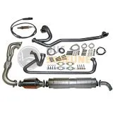 VW Bus T3 Auspuff-Set mit Kat komplett WBX 2,1 Edelstahl