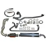 VW Bus T3 Auspuff-Set mit Kat komplett WBX 2,1 Edelstahl