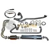 VW Bus T3 Auspuff-Set mit Kat komplett WBX 2,1 Edelstahl