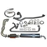 VW Bus T3 Auspuff-Set mit Kat komplett WBX 2,1 Edelstahl