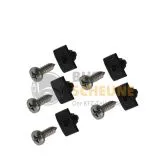 VW Bus T3 Clips & Schrauben Edelstahl für Kühlergrill unten