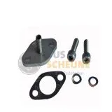 VW Bus T3 Kühlwasserflansch Zylinderkopf WBX Edelstahl ab 01/85