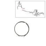 VW Bus T3 Kupplungsdruckrohr