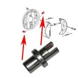 VW Bus T3 Lagerbock für Bremsbacke