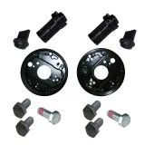 VW Bus T3 Montage-Kit für Bremstrommel hinten inkl. Trägerbleche
