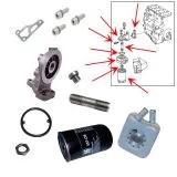 VW Bus T3 Ölkühler Reparatursatz komplett