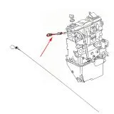 VW Bus T3 Ölpeilstab / Ölmessstab Diesel