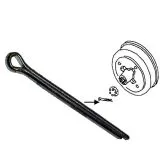 VW Bus T3 Splint für Kronenmutter / Achsmutter - 1 Stück