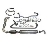 VW Bus T3 Syncro Auspuff-Set mit Kat komplett Edelstahl WBX