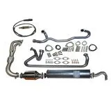 VW Bus T3 Syncro Auspuff-Set mit Kat komplett Edelstahl WBX