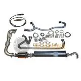 VW Bus T3 Syncro Auspuff-Set mit Kat komplett Edelstahl WBX