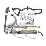 VW Bus T3 Syncro Auspuff-Set mit Kat komplett WBX 1,9 2,1