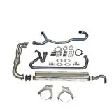 VW Bus T3 Syncro Auspuff-Set ohne Kat komplett Edelstahl WBX