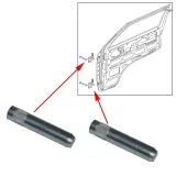 VW Bus T3 T4 Stift für Türscharnier - 2 Stück