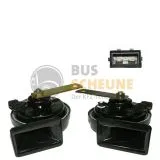 VW Bus T3 T4 T5 Hupe Signalhorn Hochton & Tiefton 12 Volt