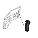 VW Bus T3 Türknopfführung