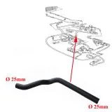 VW Bus T3 Wasserschlauch zum Thermostatgehäuse WBX