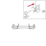VW Bus T4 Haltefedern für Scheibenbremse / Bremssattel vorne 1LU