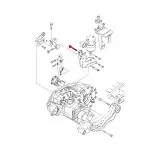 VW Bus T4 Sechskantschraube hochfest für Getriebestütze und Motorlager