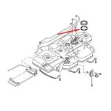 VW Bus T4 T5 Dichtung für Tankgeber / Kraftstoffbehälterverschluss
