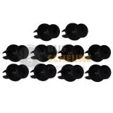 VW Bus T4 T5 Verkleidungsclips in schwarz - 10 Stück