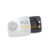 VW Bus T5 Außenspiegelglas links für manuelle Spiegel plan