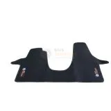 VW Bus T5 Textilfußmatte schwarz passgenau mit Logo