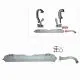 VW Bus T3 1,9 2,0 WBX LBX Auspuff-Endtopf-Set DF DG DH GW CU