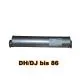 VW Bus T3 Auspuff-Endtopf bis 07/86 DH DJ