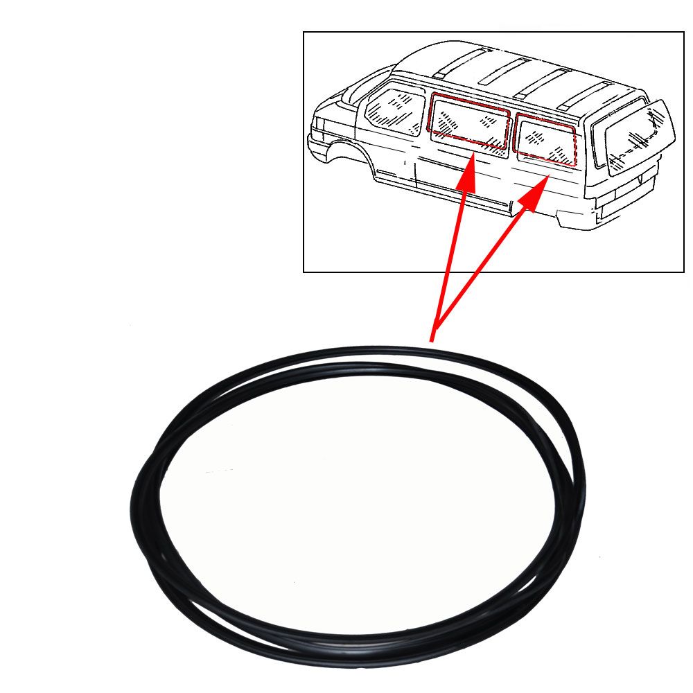 VW Bus T4 Seitenscheibendichtung Gummi 723845121 Ersatzteile