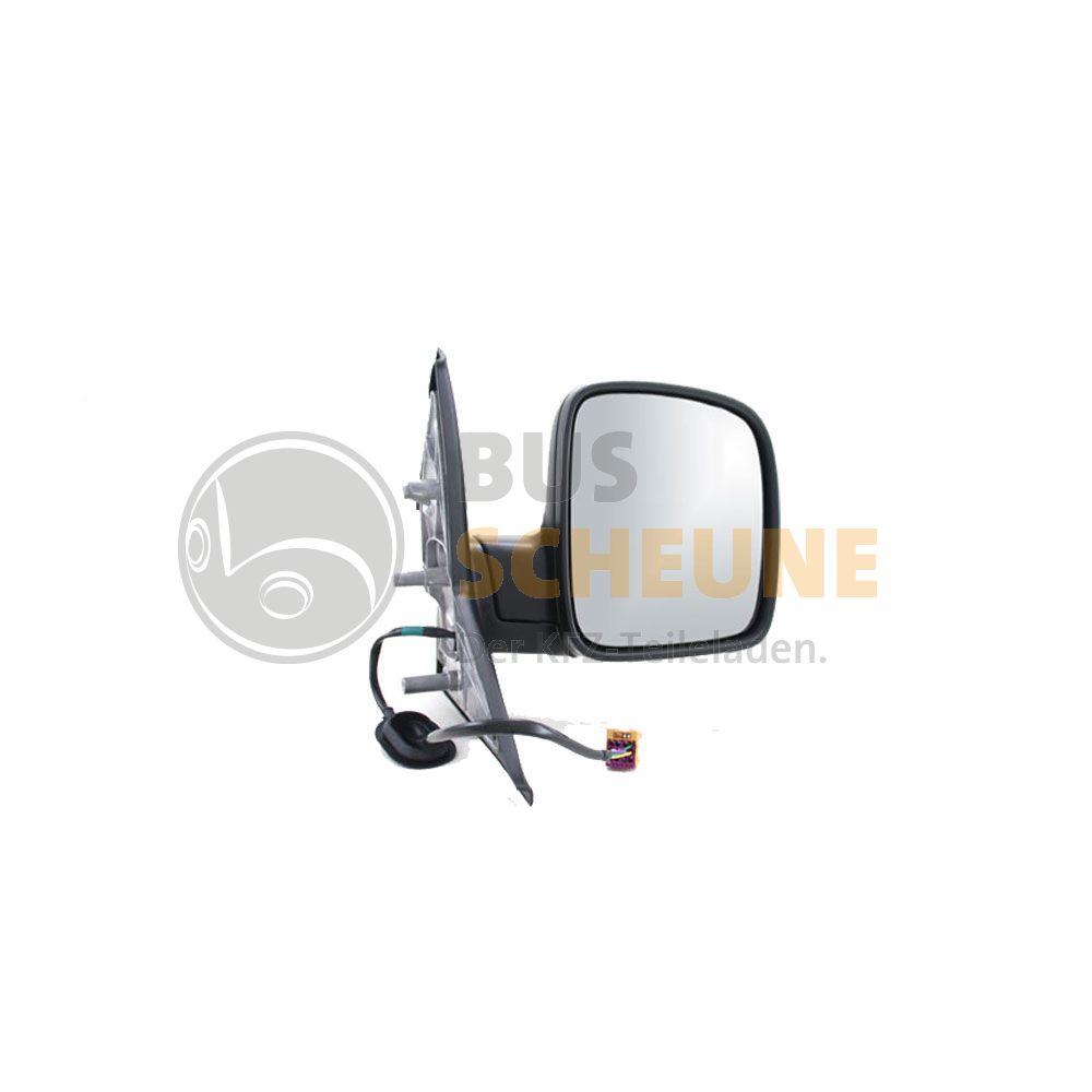 VW Bus T5 Außenspiegel schwarz komplett rechts elektrisch & beheizt  7H1857508A Ersatzteile günstig kaufen