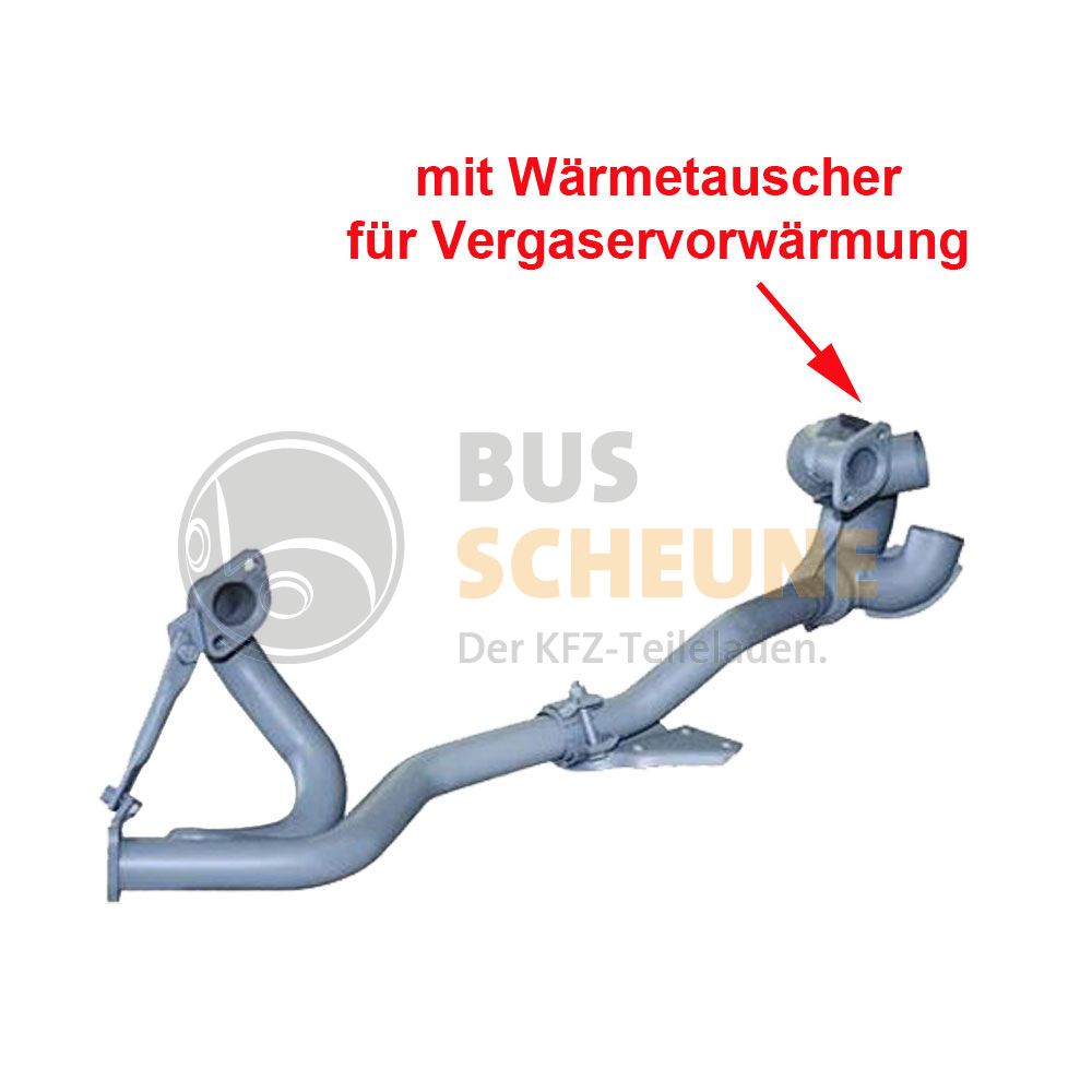VW Bus T2 T3 Krümmerrohrgeweih vorn DG ab 1/86 nicht Syncro 025251169N  Ersatzteile günstig kaufen