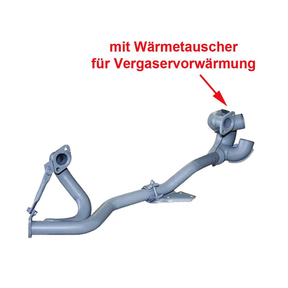 VW Bus T2 T3 Krümmerrohrgeweih vorn DG ab 1/86 nicht Syncro 025251169N  Ersatzteile günstig kaufen