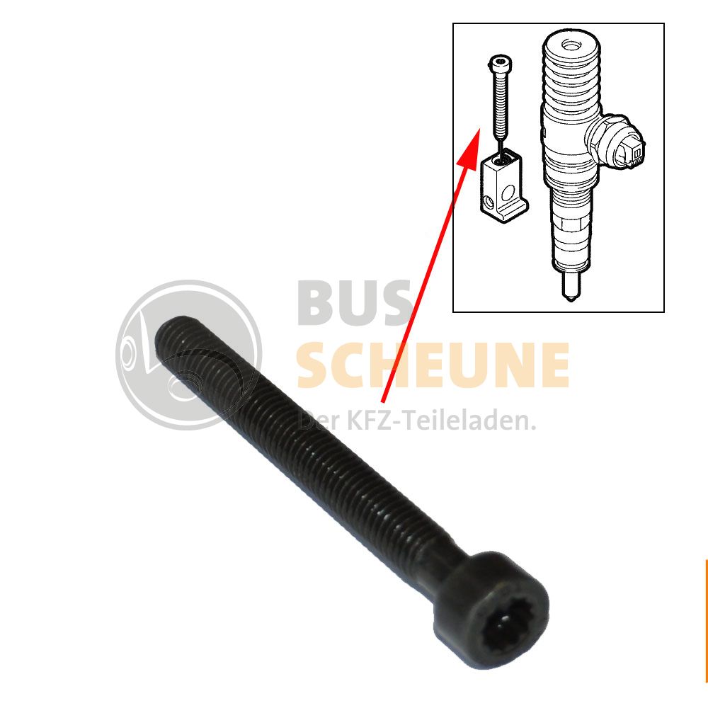 VW Bus T5 Schraube für Pumpe-Düse-Element / Einspritzdüse