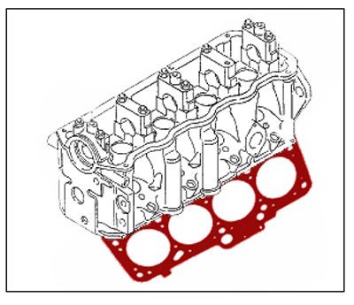 Zylinderkopfdichtung VW T4 1,9TD 10/92-4/03 Zylinderkopfdichtung VW T4 1,9TD 10/92-4/03