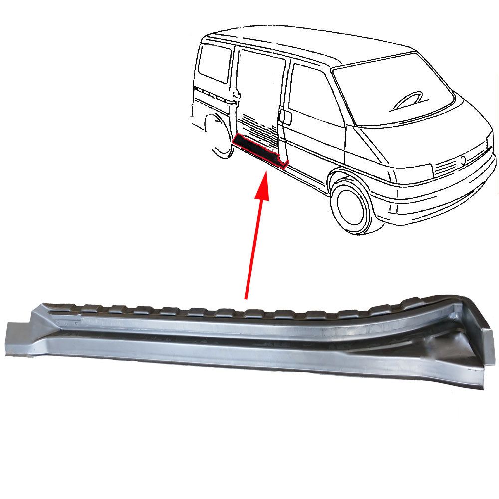 VW Bus T4 Reparaturblech B-Säule unten rechts auch Syncro P41701 2  Ersatzteile günstig kaufen