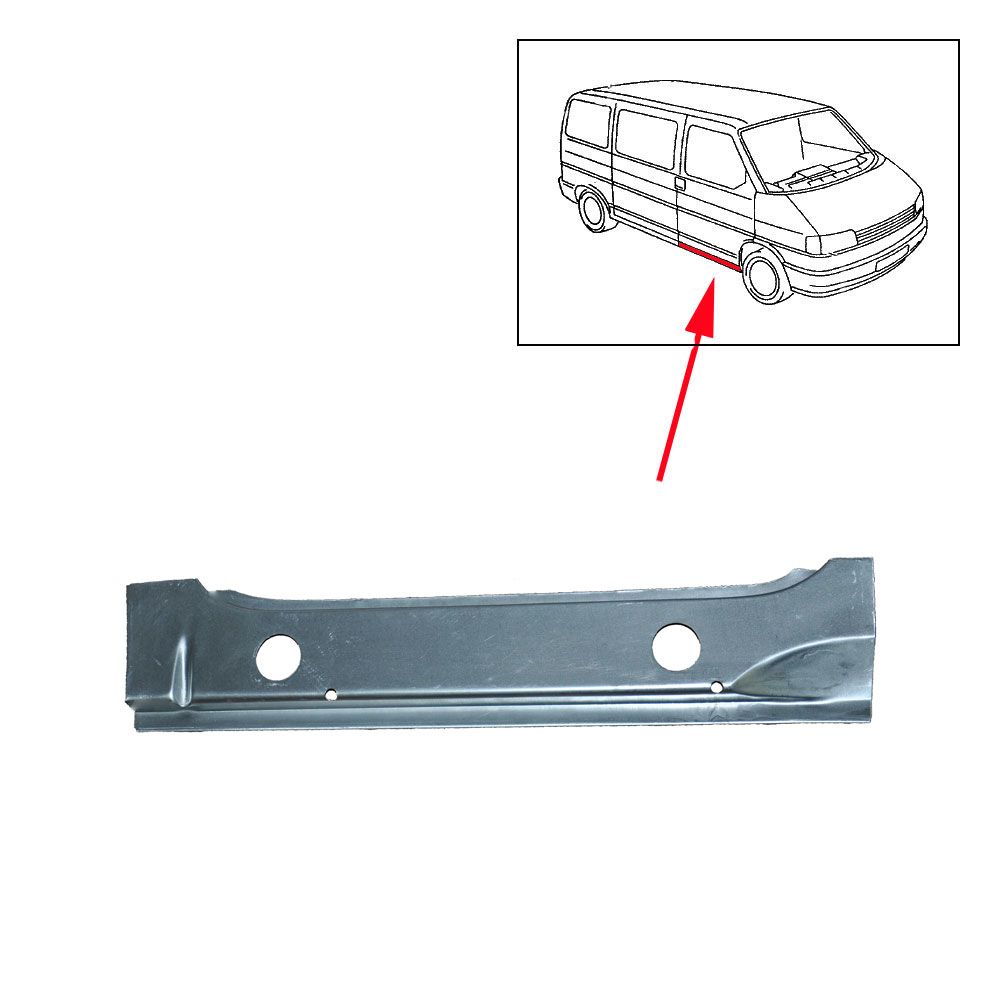 Young- & Oldtimer Ersatzteile für Bus T4 - Reparaturbleche mitte