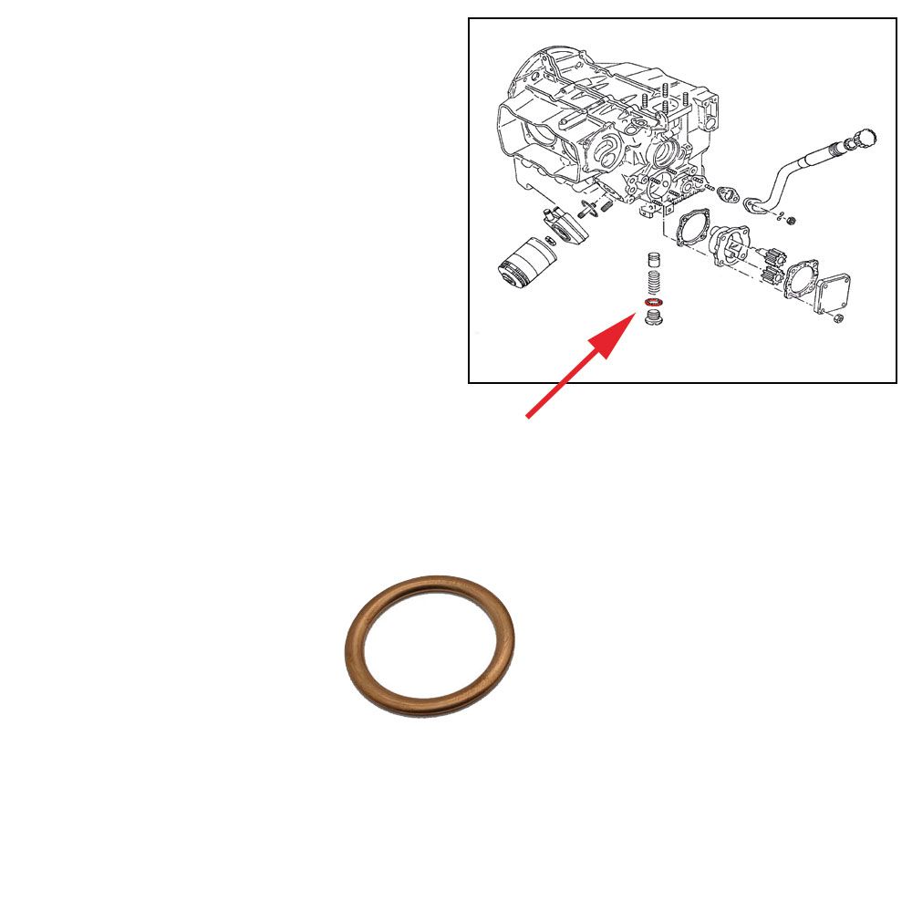 VW Bus T3 Ölablasschraube mit Überlänge N0297012 N0138149 N0297014