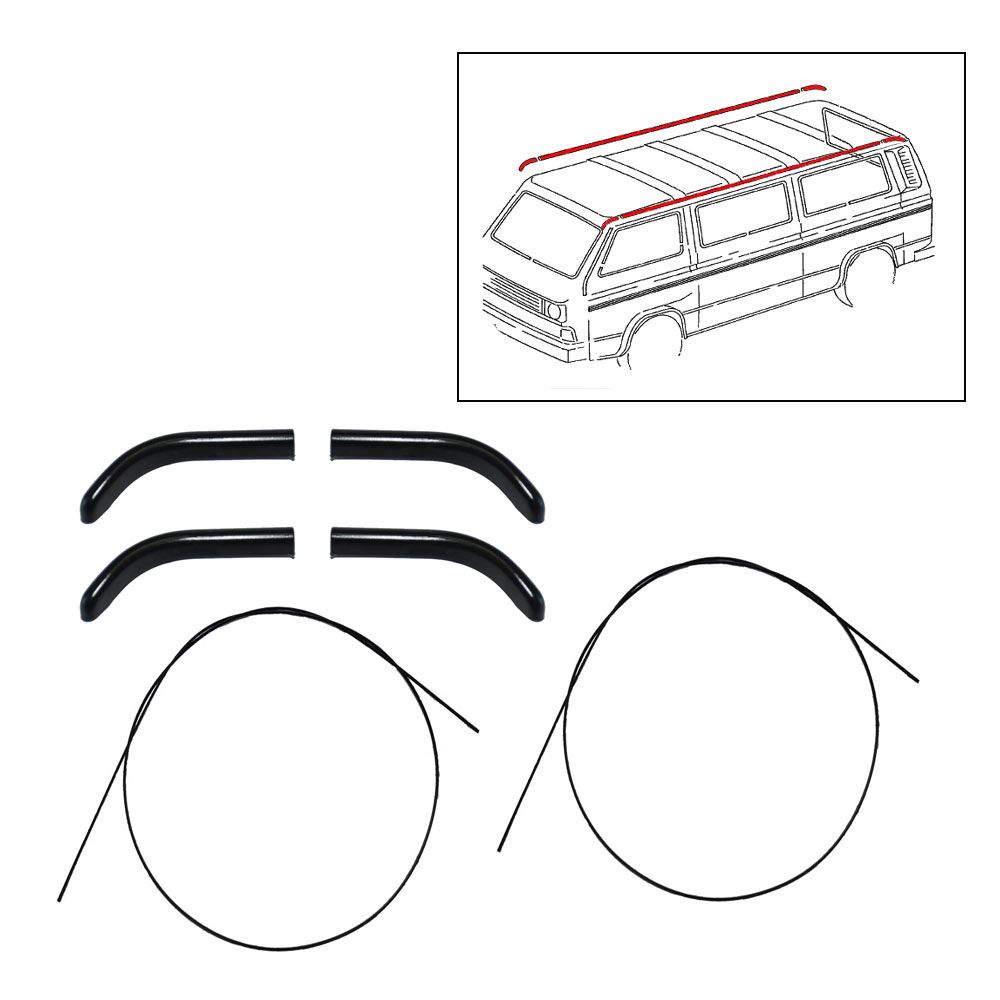 Volkswagen T3 Transporter / Kombi Querträger Kit / Regenrinnen