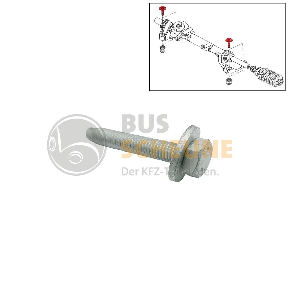 VW Bus T4 Schraube für Lenkgetriebe ab Fgst.-Nr.: 70-P-004343 N90626802  N90626801 Ersatzteile günstig kaufen