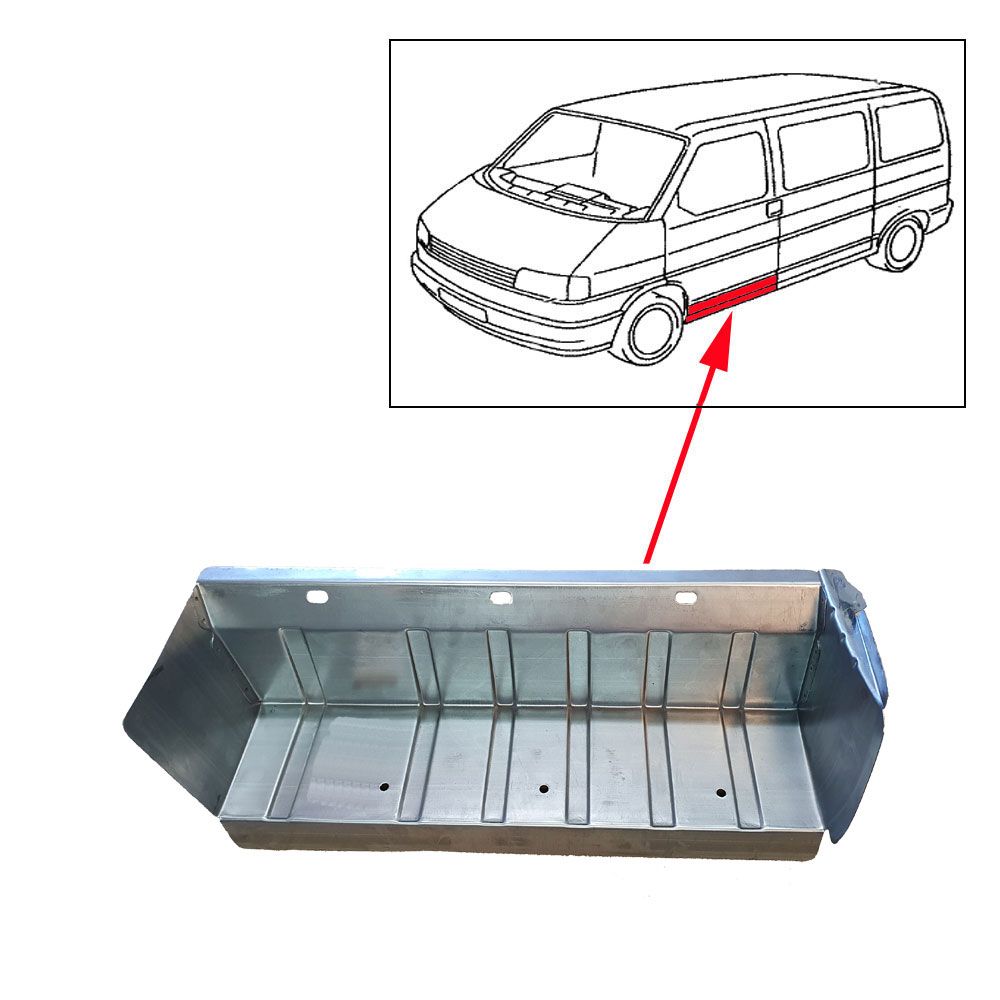 VW Bus T4 Trittstufe links Reparaturblech 701801173 Ersatzeile