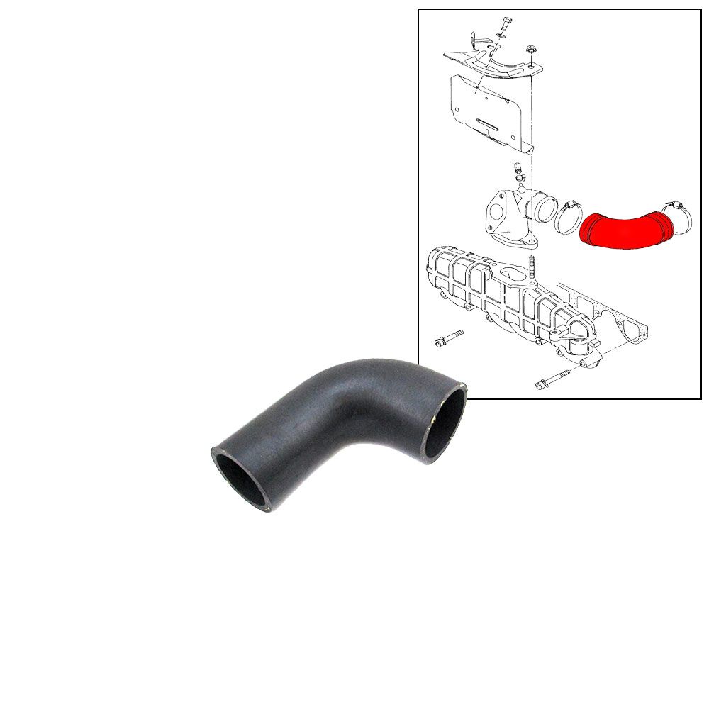 VW Bus T4 Ladeluftschlauch 1,9 TD ABL 028129628A Ersatzeile